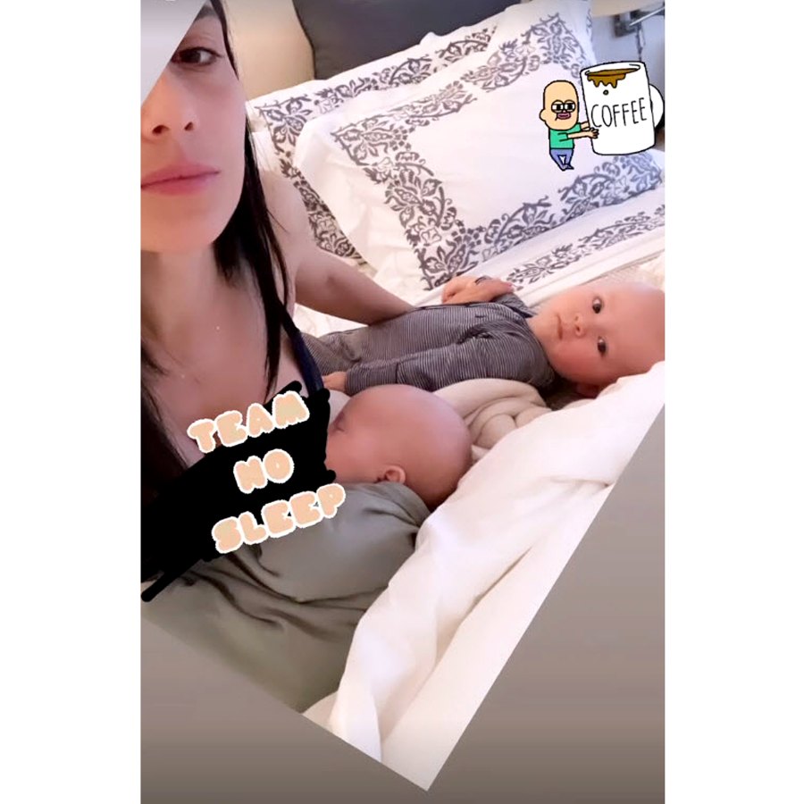 March 2021 Hilaria Baldwin Nursing Both Eduardo Lucia