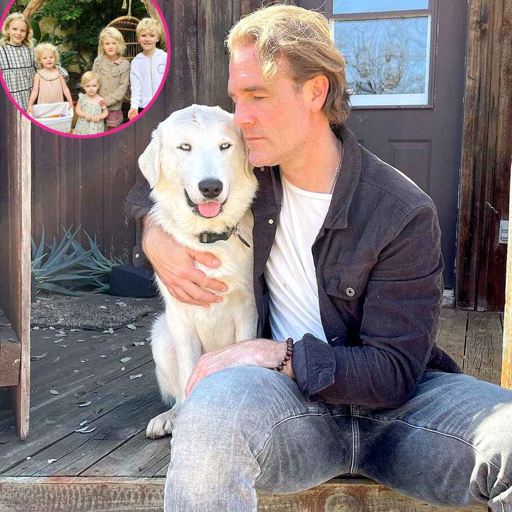 James Van Der Beek Family Say They Feel Blessed After Adopting Dog