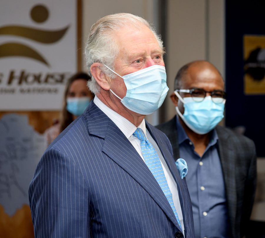 Prince Charles Visits Jesus House Church NHS Vaccine Pop-Up Clinic