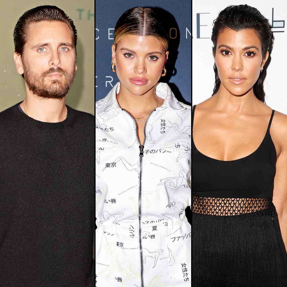 Scott Disick Claims Sofia Richie Wanted to Push Kourtney Kardashian Out