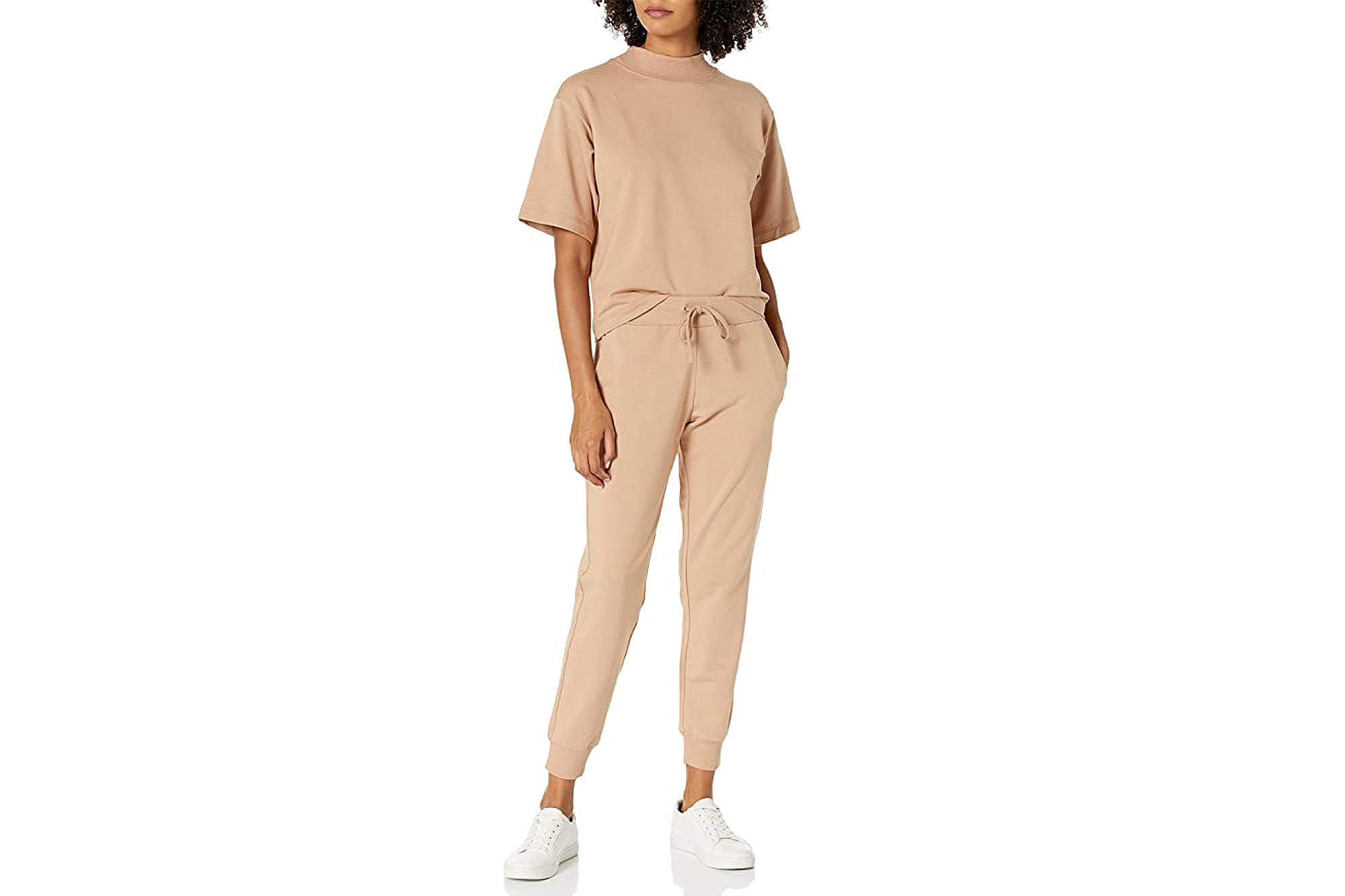 The Drop Women's Grace Supersoft Stretch Rib Cuff Jogger