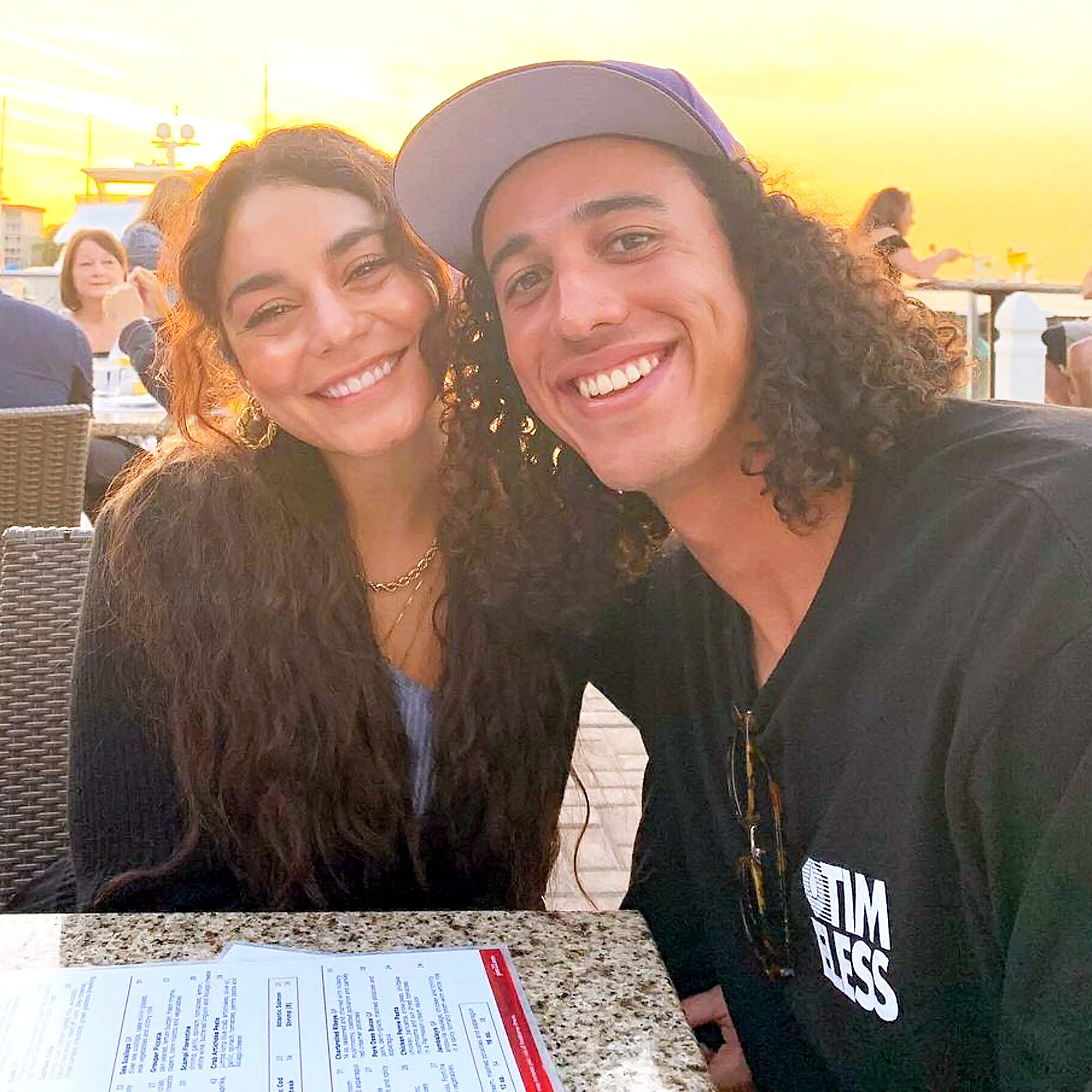 Vanessa Hudgens Cheers Boyfriend Cole Tucker MLB Spring Training Game