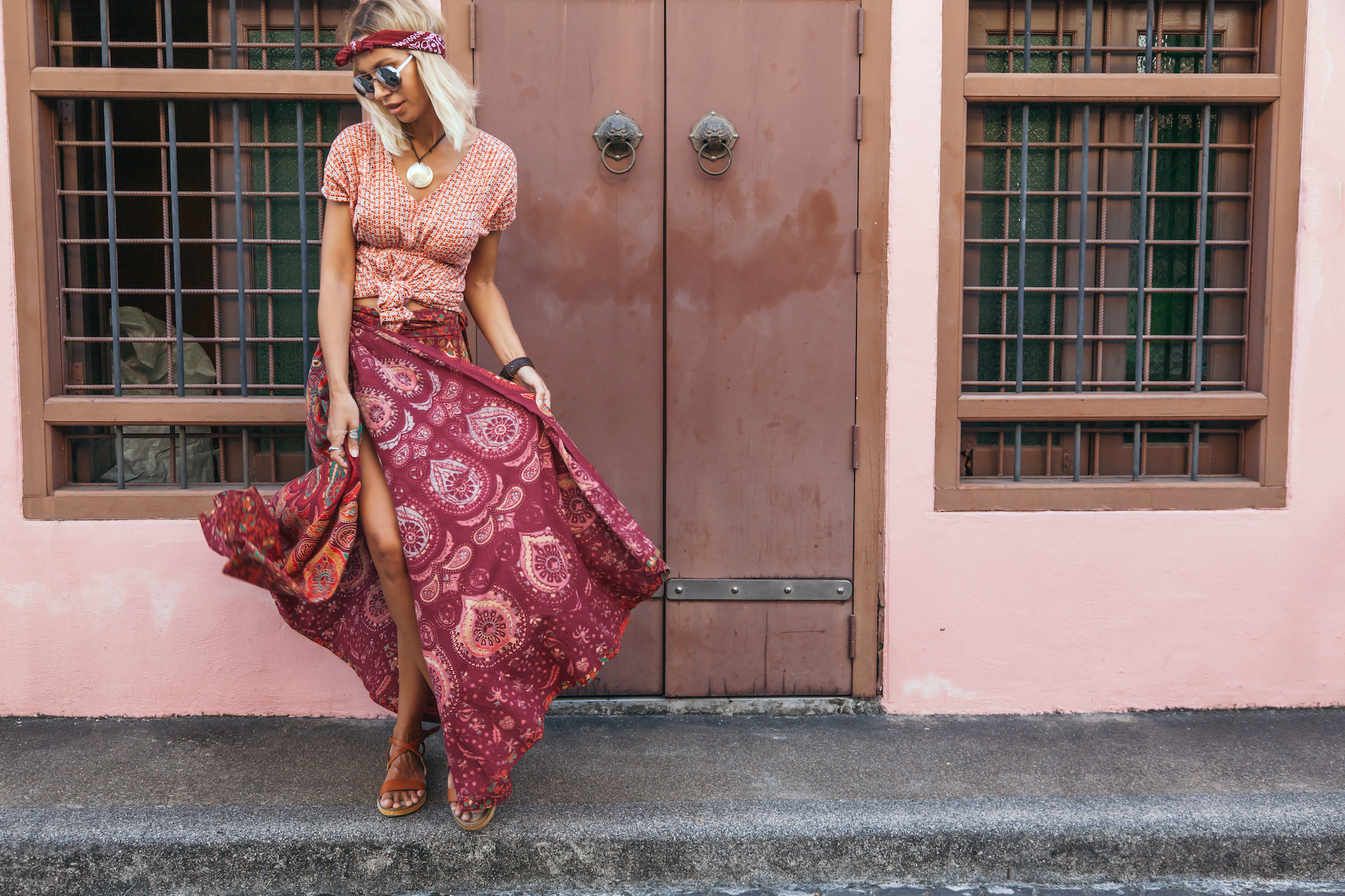Wrap-Maxi-Skirt-Stock-Photo