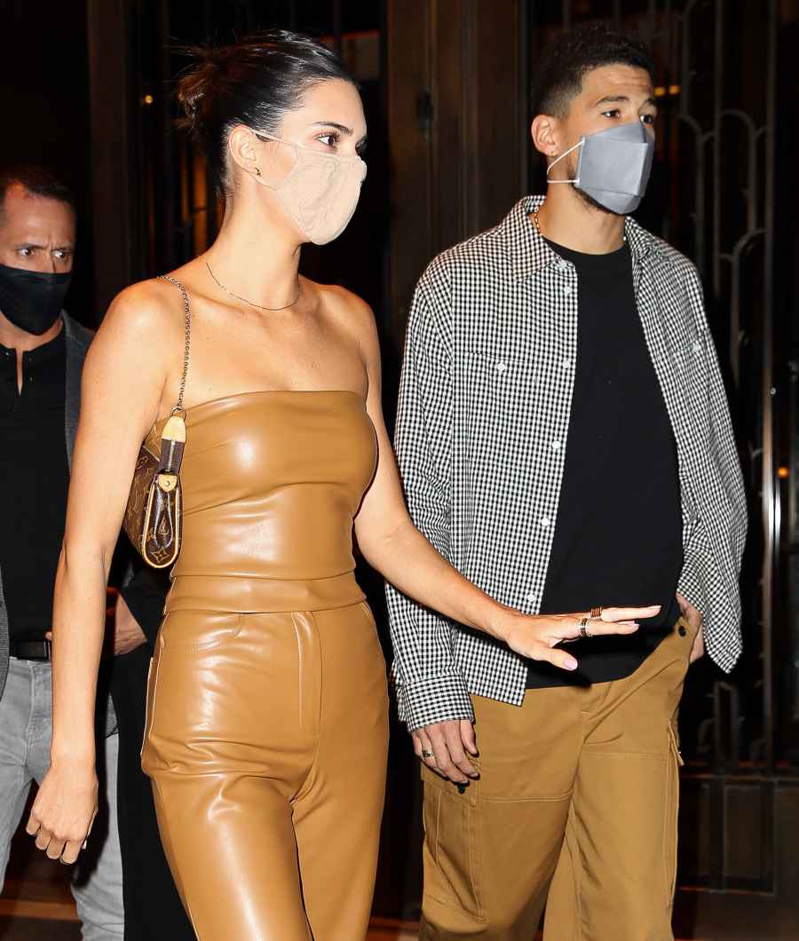 Happy Couple Kendall Jenner Devin Booker Hold Hands NYC