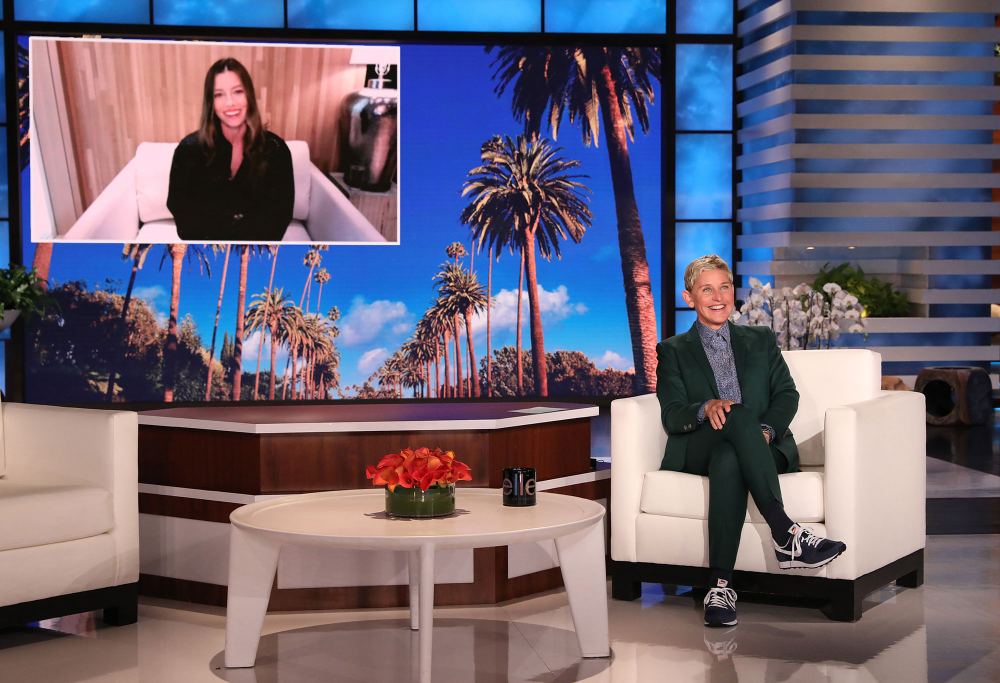 Jessica Biel Says Raising Her and Justin Timberlake 2 Kids Feels Like a Thousand Jokes Ellen DeGeneres Show