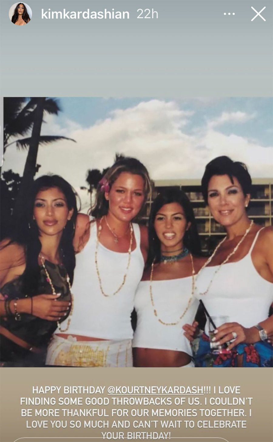 Kim Kardashian Shares Throwback Photos With Kourtney, Khloe