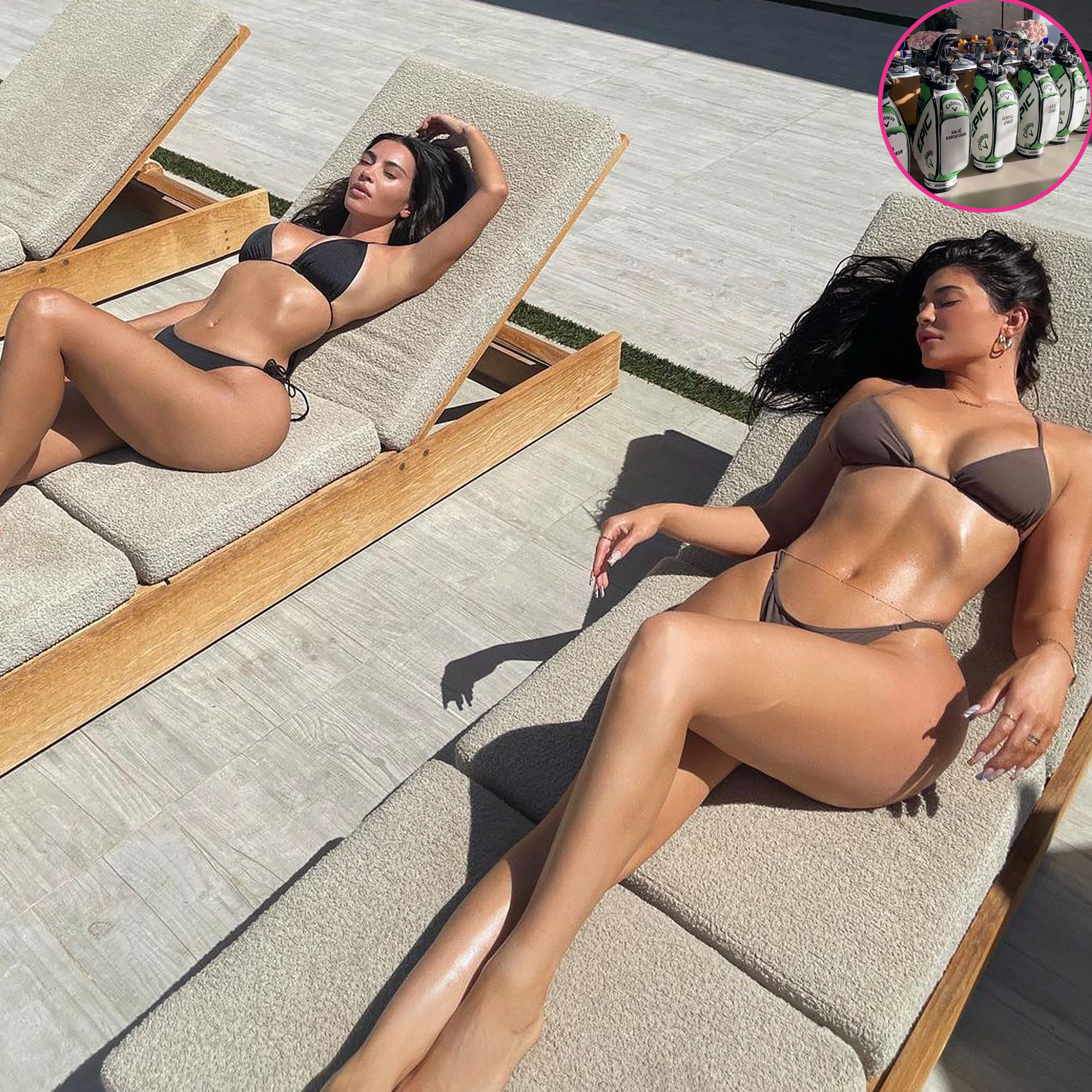Kris Jenner Gifts Kardashian Family Golf Lessons and Matching Carts for Easter: Inside Their Palm Springs Weekend