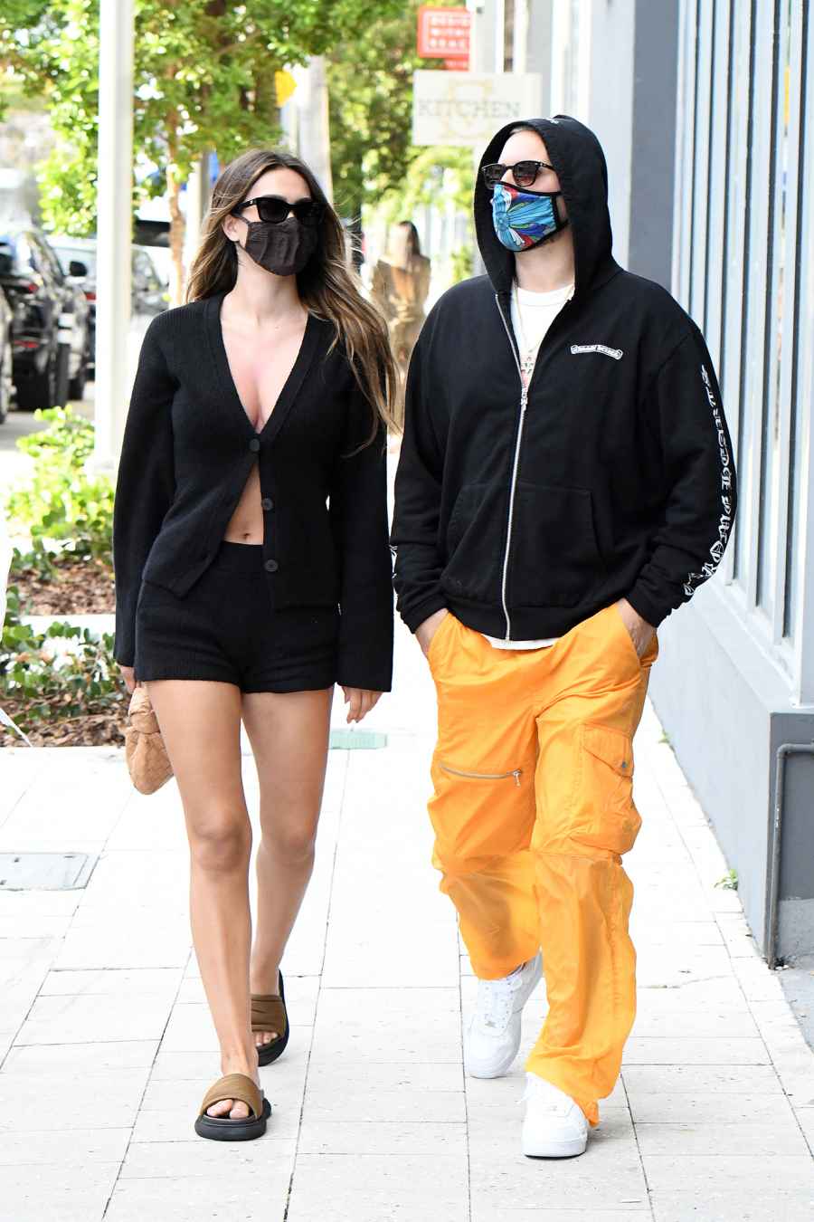 Matching in Miami! Scott Disick and Amelia Gray Hamlin Keep Close on Vacation