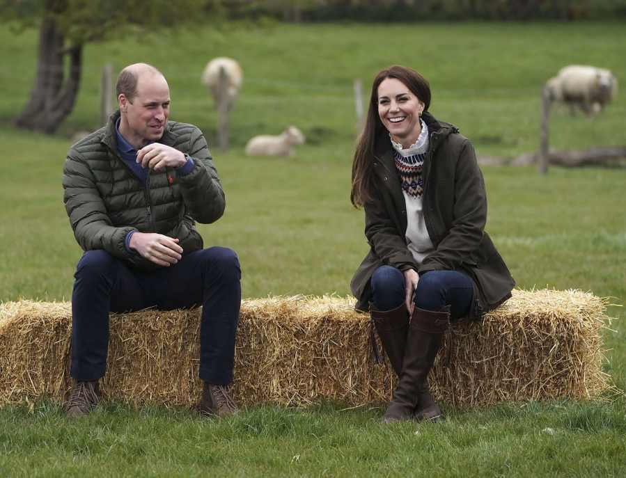 Duchess Kate and Prince William Step Out in Matching Army Green Outfits