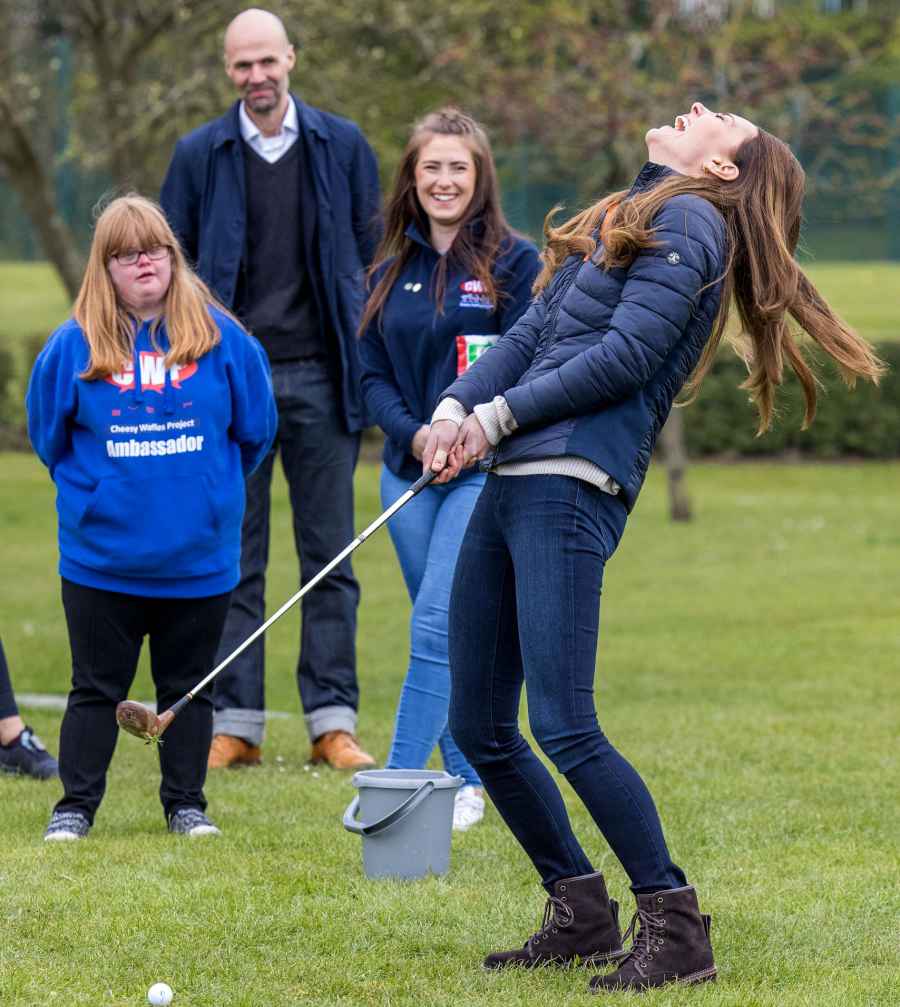 Prince William Kate Have Laugh Over Their Golfing Fail Durham