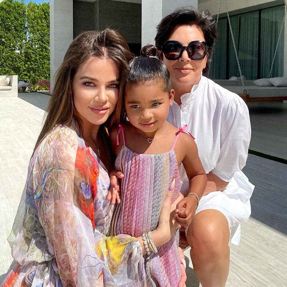 True Thompson 3 See How The Kardashian Jenner Family Celebrated