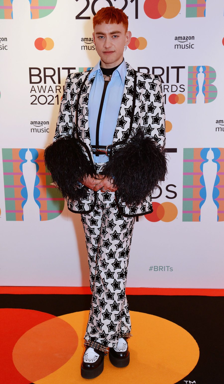 2021 BRIT Awards Red Carpet Arrivals - Olly Alexander