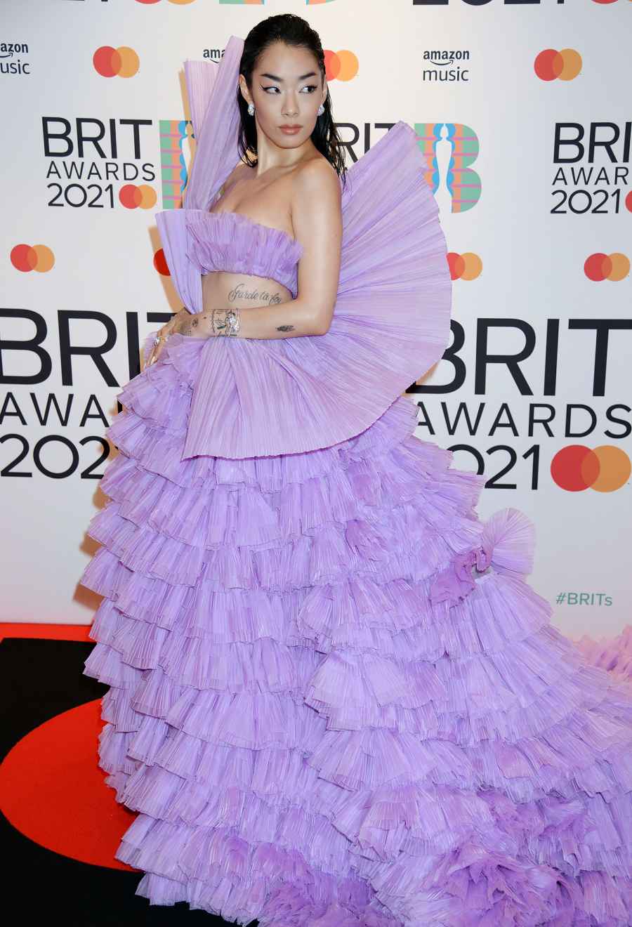 2021 BRIT Awards Red Carpet Arrivals - Rina Sawayama