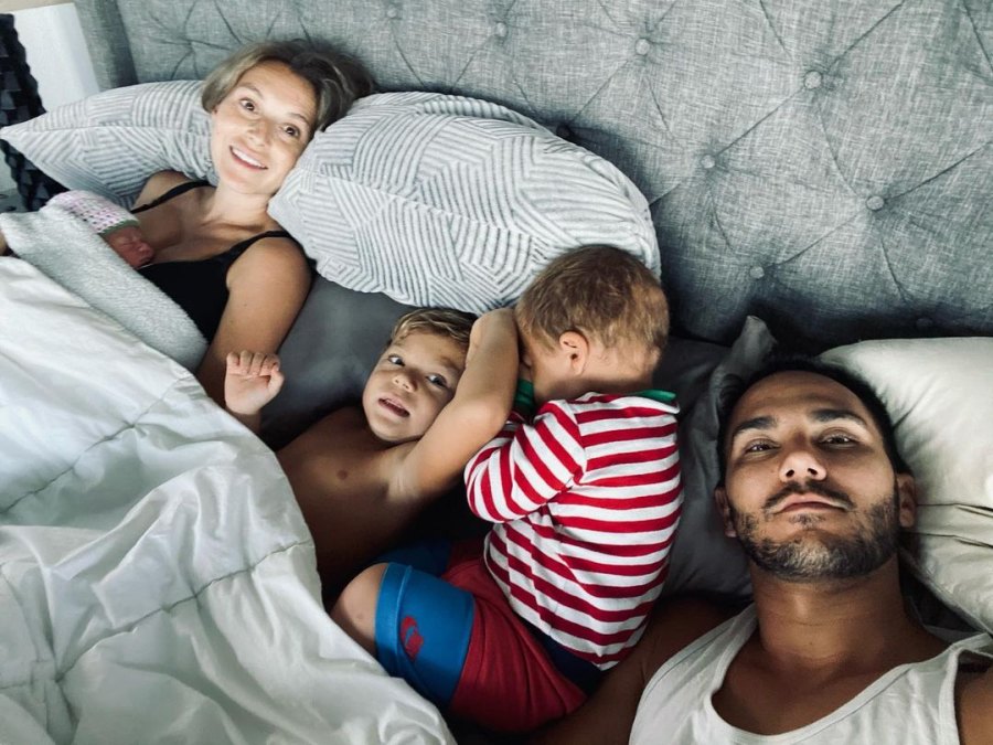 Alexa PenaVega and Carlos PenaVega's Family Photos Home From the Hospital