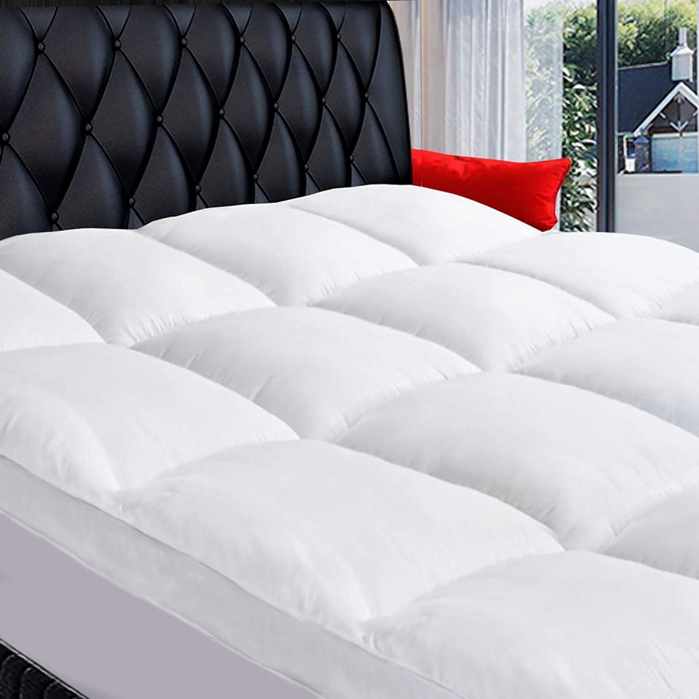 COONP Queen Mattress Topper, Extra Thick Pillowtop