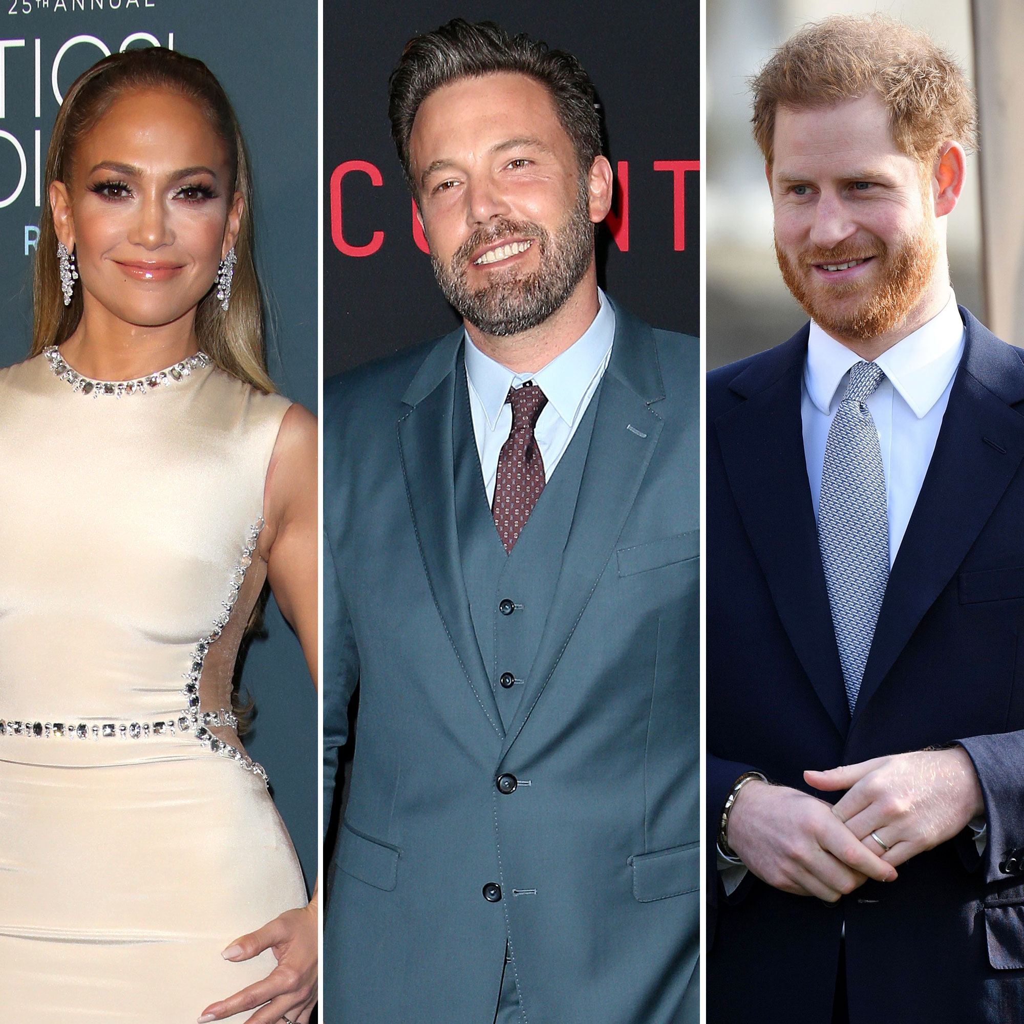 Jennifer Lopez Ben Affleck Prince Harry Hot Hollywood