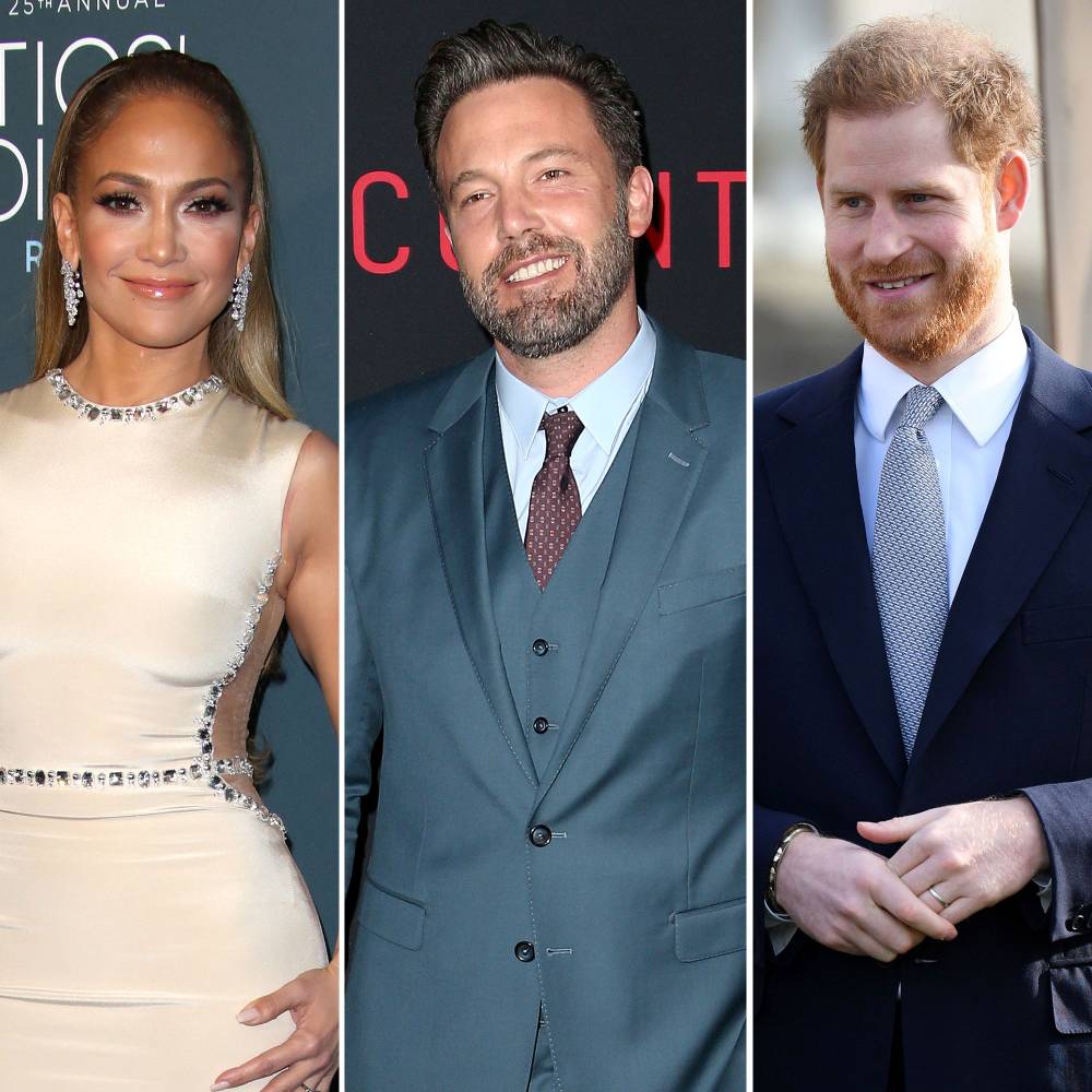 Jennifer Lopez Ben Affleck Prince Harry Hot Hollywood