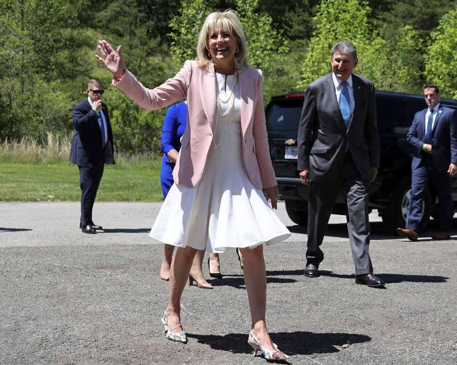 Jill Biden Custom Valentino Has Portraits of Her German Sheperds