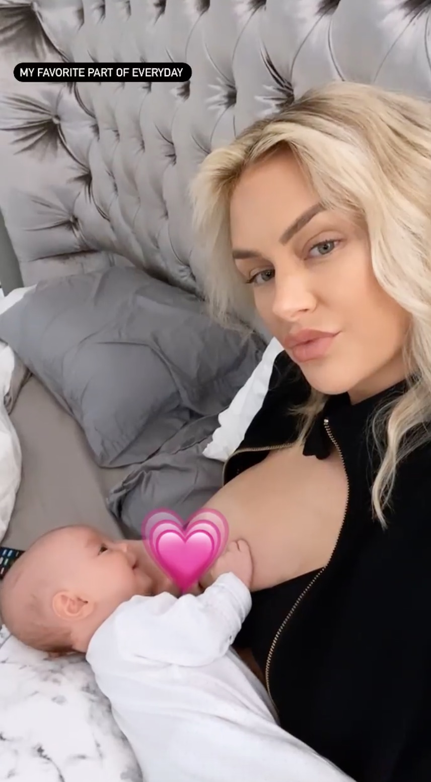 Lala Kent Snaps Selfie Nursing Daughter Ocean: ‘Favorite Part’ of the Day