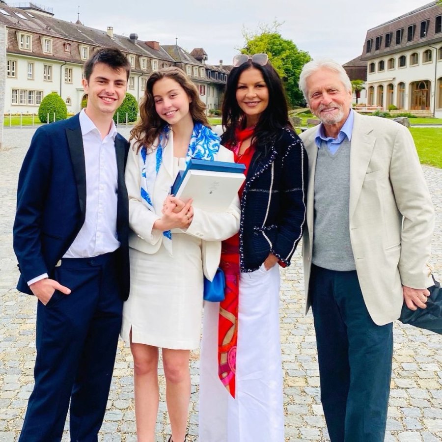 Michael Douglas, Catherine Zeta-Jones and More Celebs' Kids Graduate in 2021