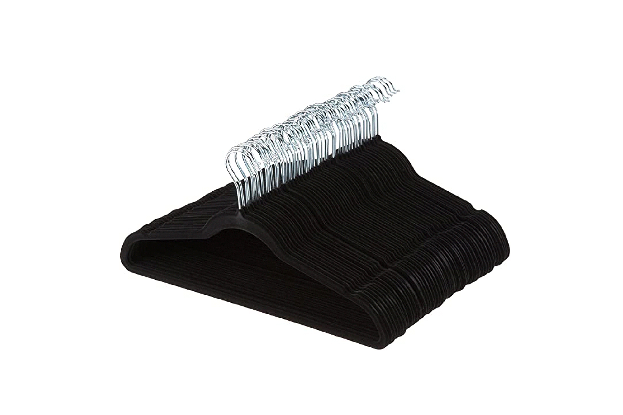 Amazon Basics Slim, Velvet, Non-Slip Clothes Suit Hangers