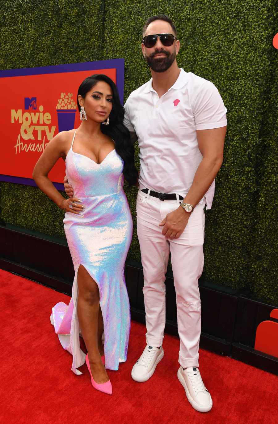 Angelina Pivarnick and Christopher Larangeira MTV Movie TV Awards