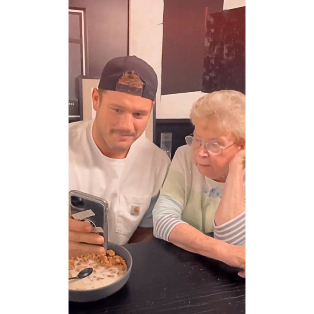 Bachelor's Colton Underwood Enlists His Grandma to Help Him Find a Match on Tinder