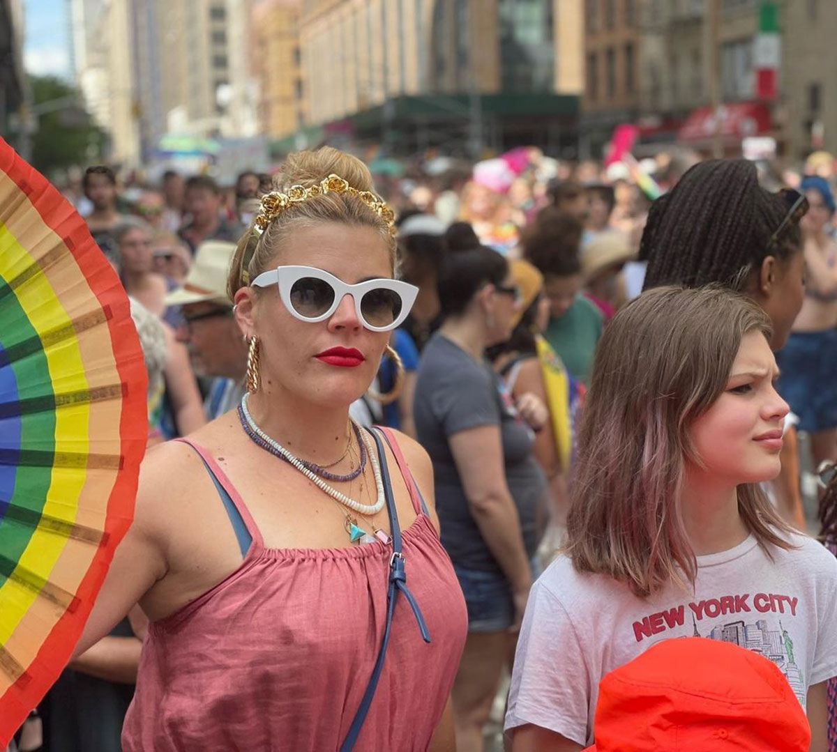 Busy Philipps Attends Pride Parade With Child Birdie 10