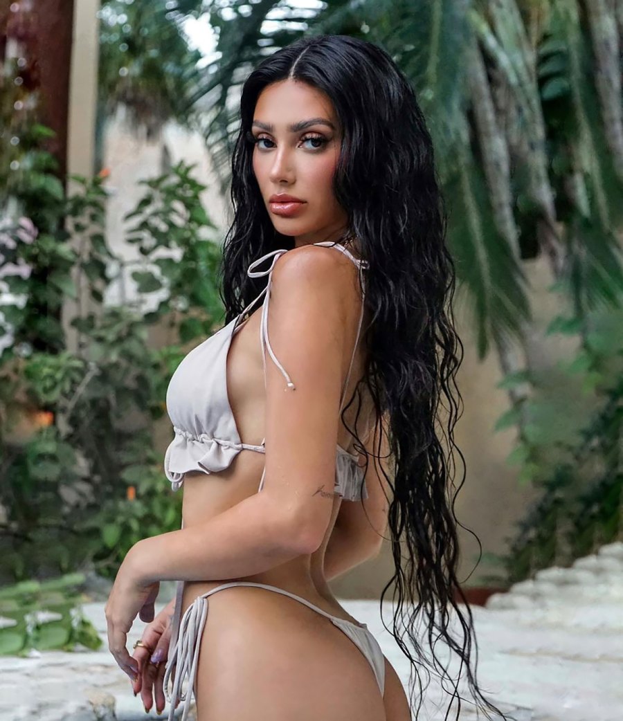 Francesca Farago Shows Off Her Behind in Booty-Baring Bikini: Pic