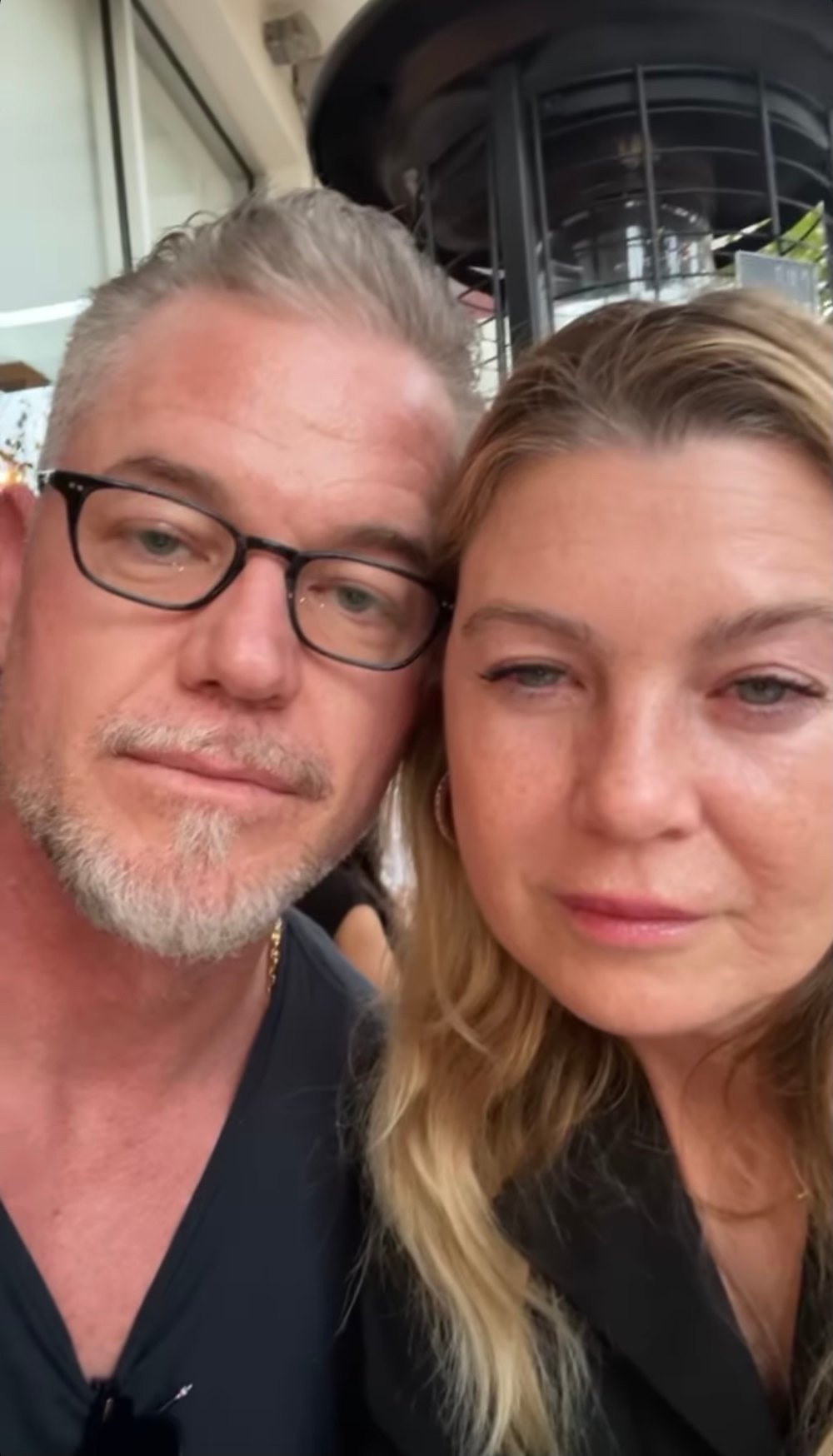 Ellen Pompeo and Eric Dane at Grey's Anatomy Reunion