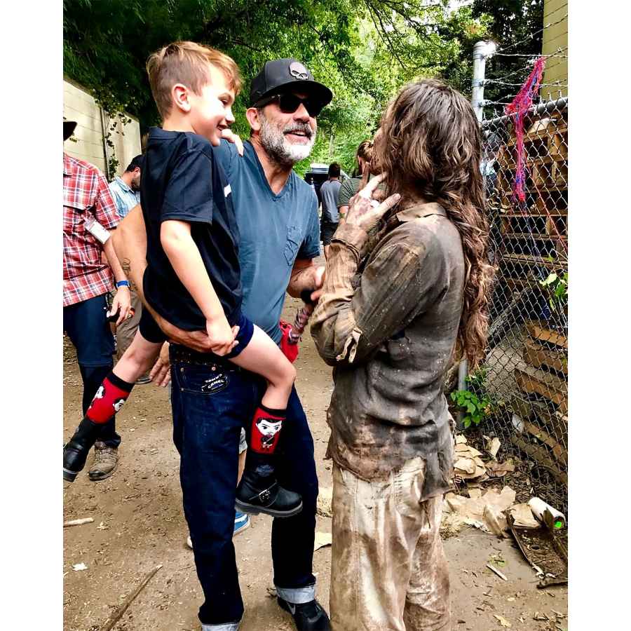 Jeffrey Dean Morgan Hilarie Burtons Sweetest Moments With Their Kids Over Years