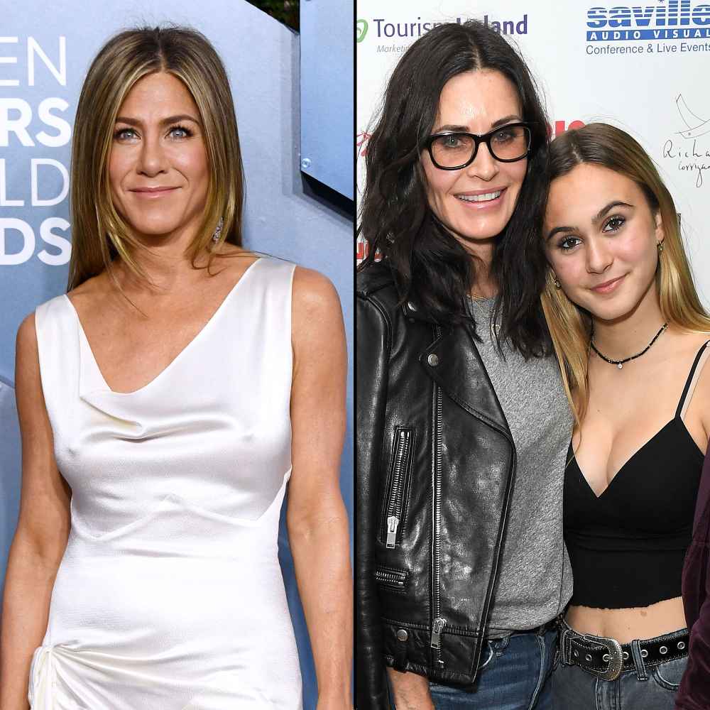 Jennifer Aniston Celebrates Courteney Cox Daughter Coco 17th Birthday