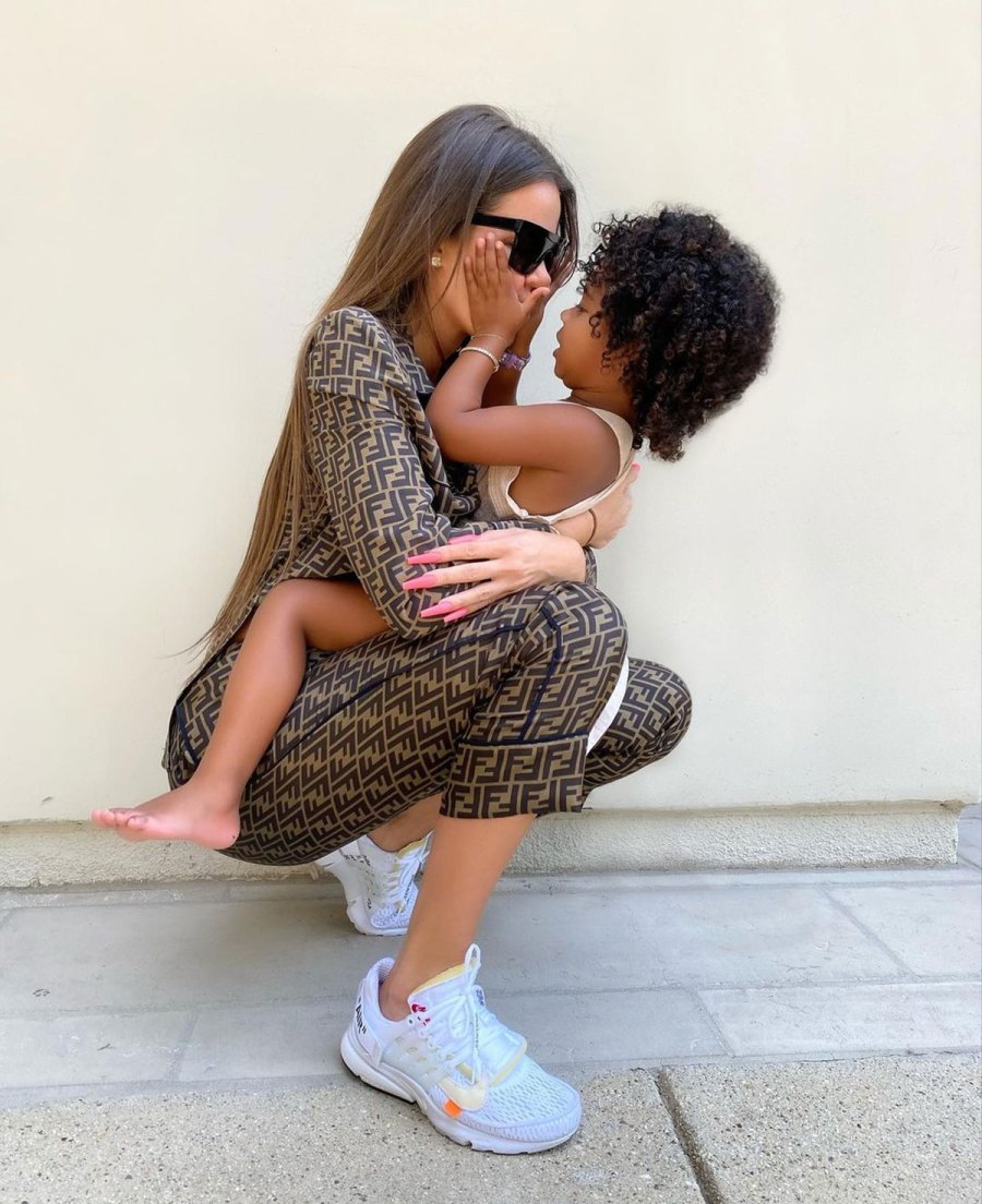 Khloe Kardashian Shares Photos With True After Tristan Thompson Split 4