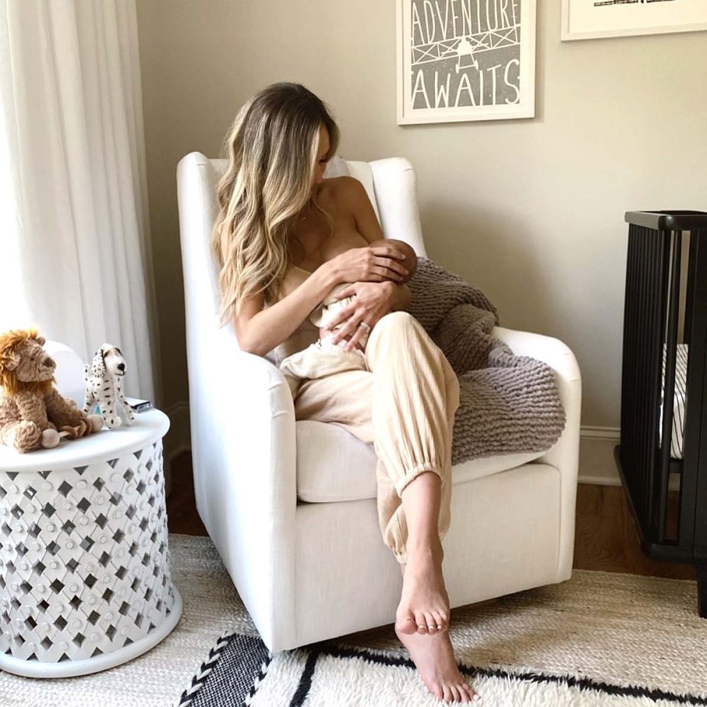 Lauren Bushnell Describes Pain Frustration Breast Feeding Baby Boy