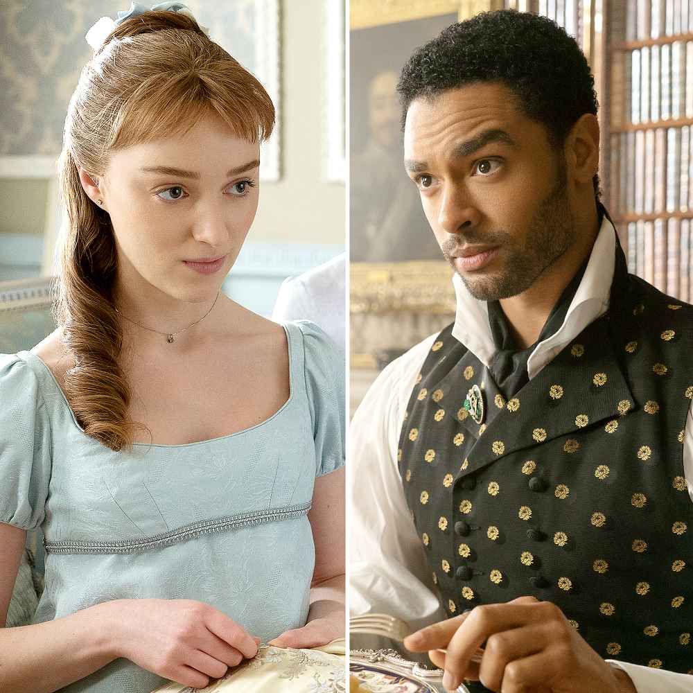 Phoebe Dynevor Teases Rege-Jean Page Presence Bridgerton Season 2