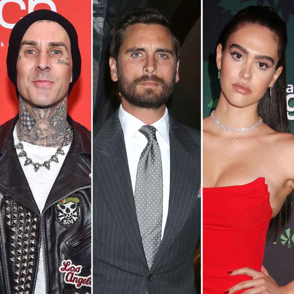 Travis Barker Likes Shady Comment About Scott Disick Girlfriend Amelia Gray Hamlin