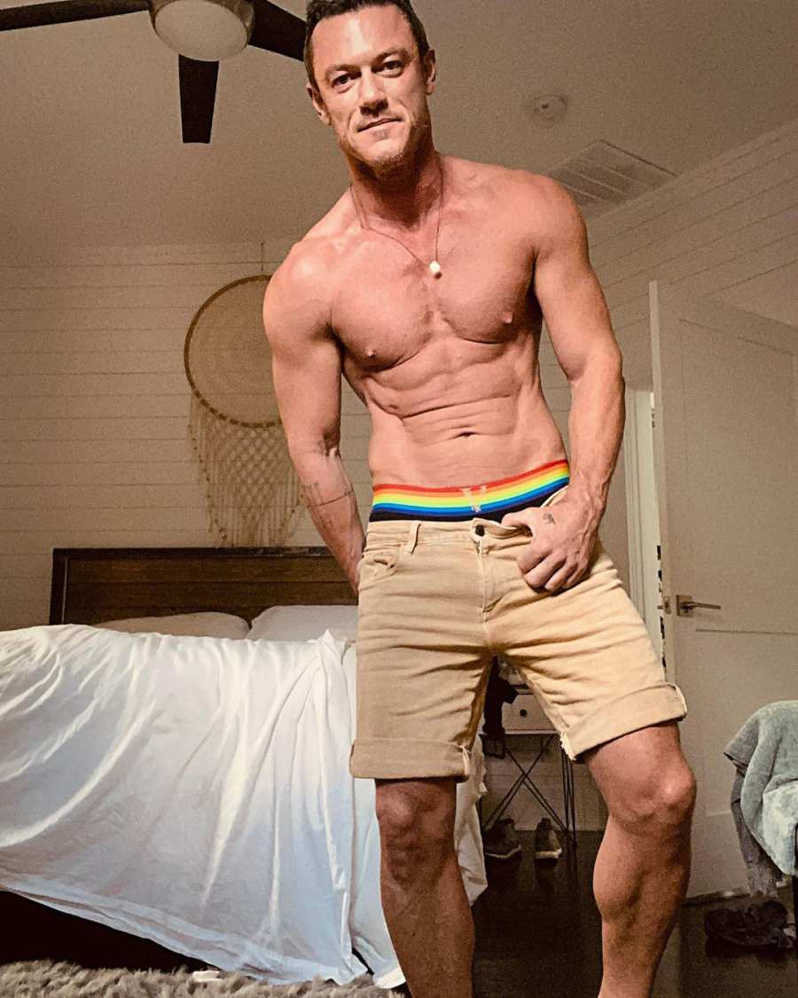 Luke Evans Stars at Pride Through the Years