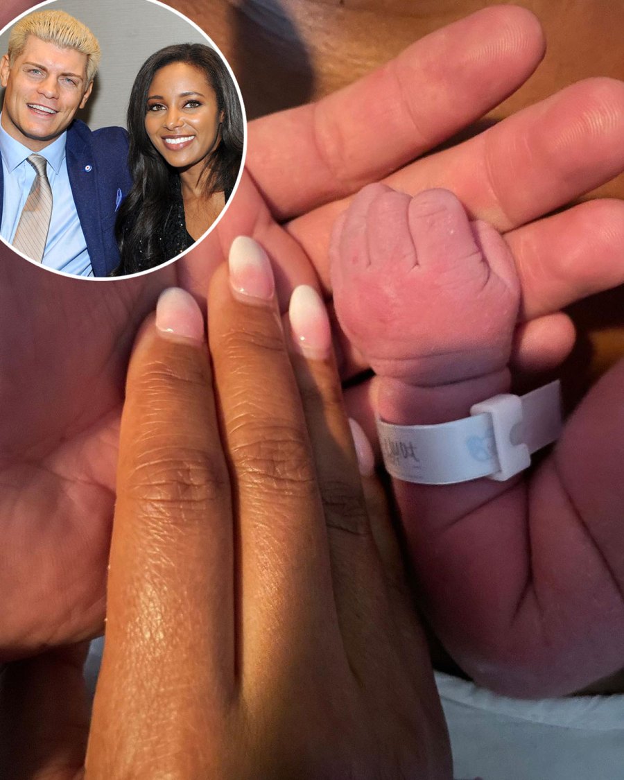 Brandi Rhodes and Cody Rhodes Brandi Rhodes Instagram WWE Babies