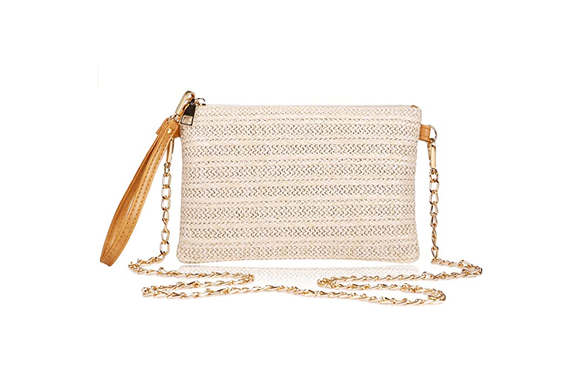 COOKOOKY Women's Straw Clutch Bag