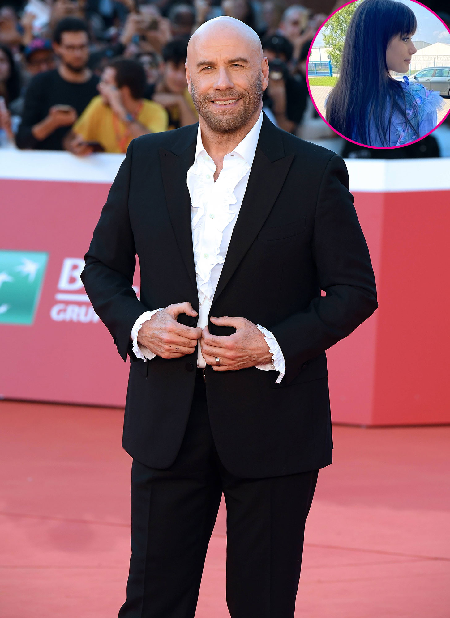 John Travolta Shares Photo of Daughter Ella Get Lost Set