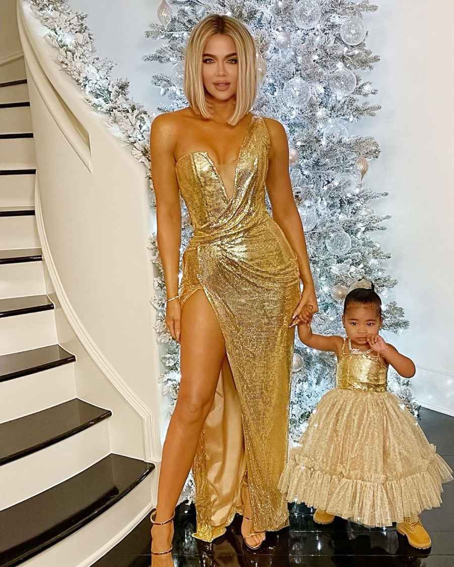 Khloe Kardashian Her Daughter True Adorable Matching Moments Over Years