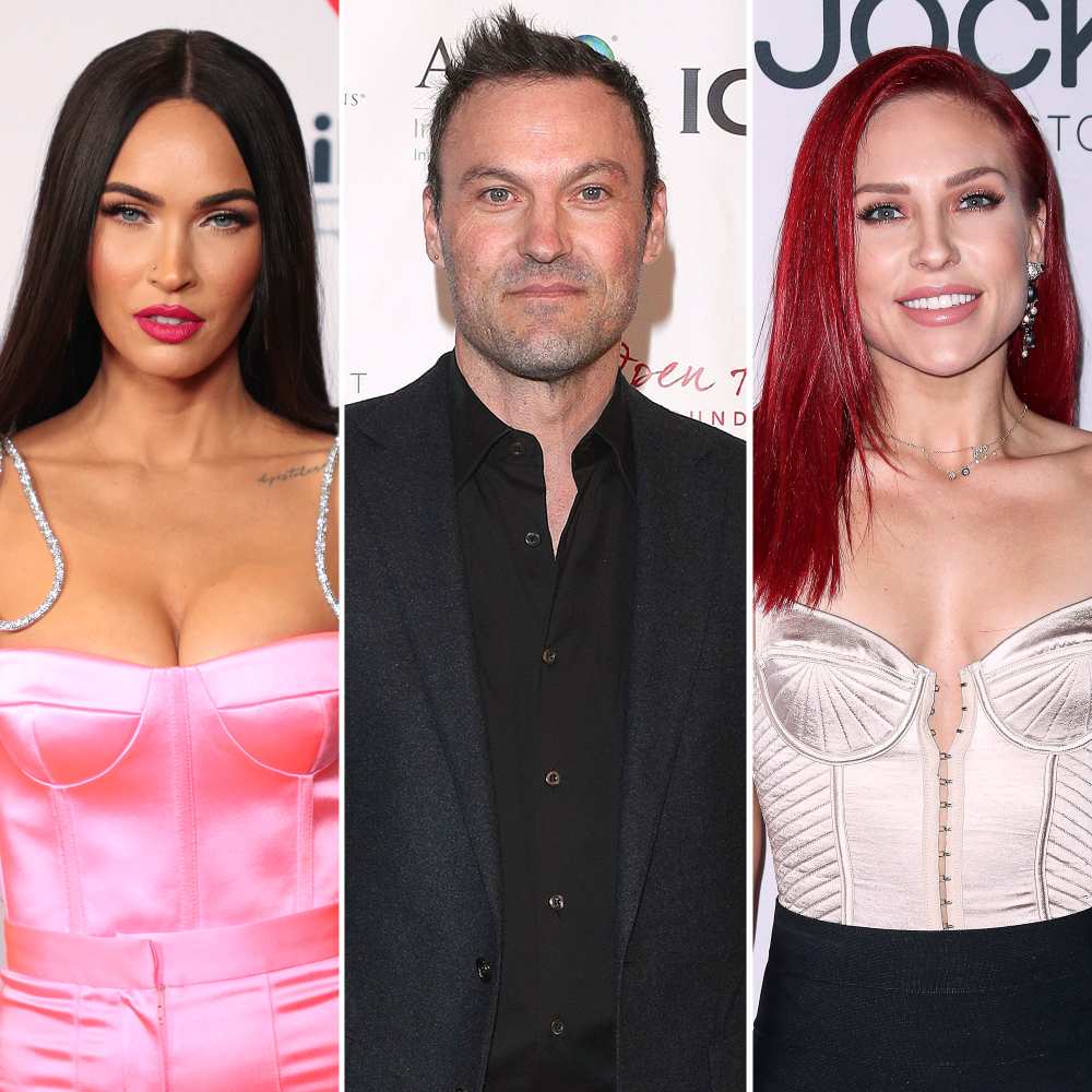 Megan Fox Reacts to Brian Austin Green Photo Praising Girlfriend Sharna Burgess Feature