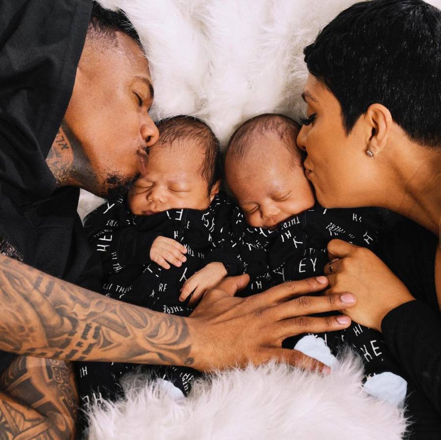 Nick Cannon and Abby De La Rosa Celebrate Twin Sons’ 1st Month With Family Photos