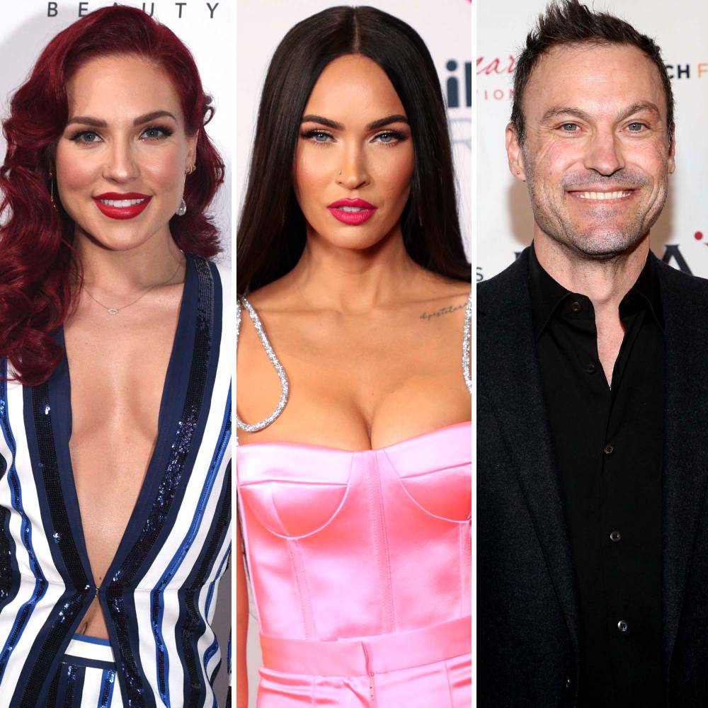 Sharna Burgess Sends Love Megan Fox After Brian Austin Green Comment