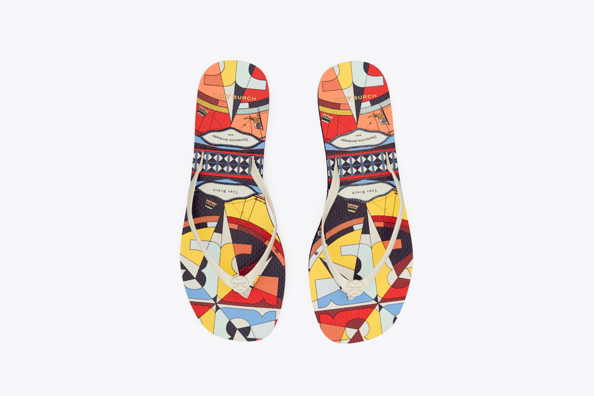 Square-Toe Flip-Flop