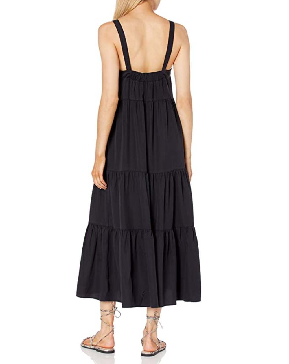 The Drop Women's Britt Tiered Maxi Tent Dress