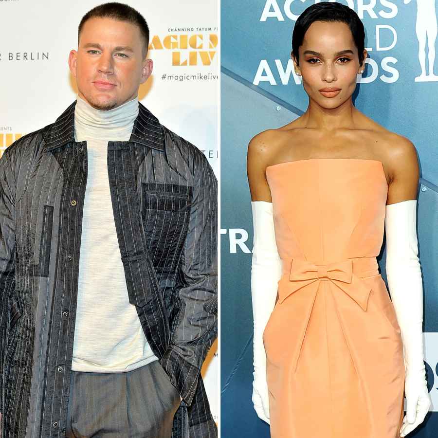 August 2021 Fan Accounts Channing Tatum and Zoe Kravitz Relationship Timeline