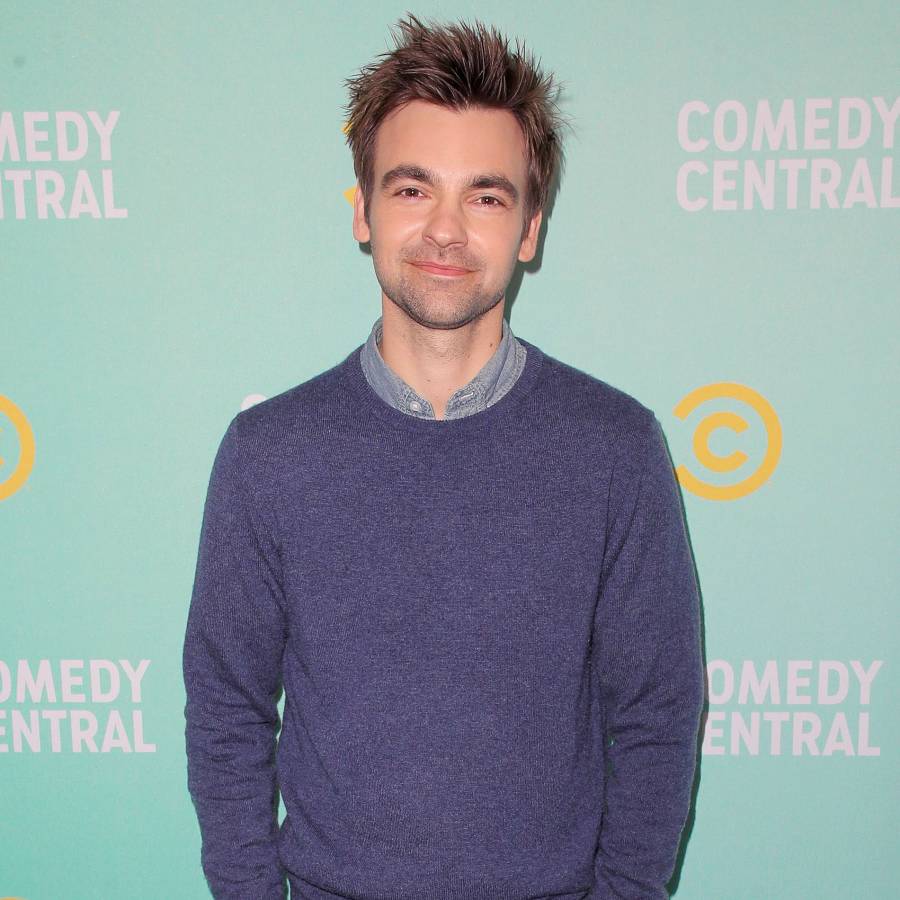 Celebs Worst Auditions Update Drew Tarver Blue Sweater