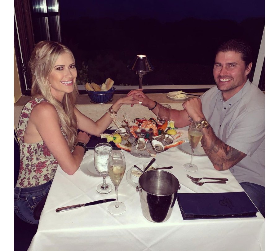 Christina Haack and Joshua Hall Relationship Timeline Dinner