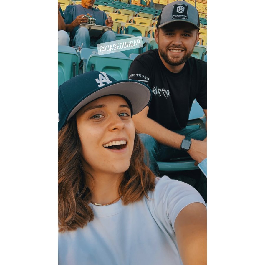 Family Time! Duggar Siblings Visit Sister Jinger Duggar in Los Angeles at Dodgers Game: Photos